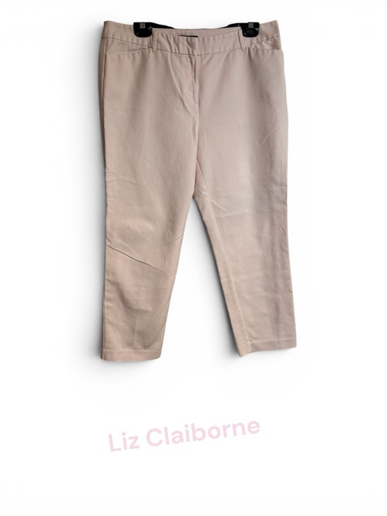 Liz Claiborne Pants - LIZ CLAIBORNE EMMA CLASSIC Blush Pink SPRING/SUMMER CAPRI PANTS SIZE: 12 #14